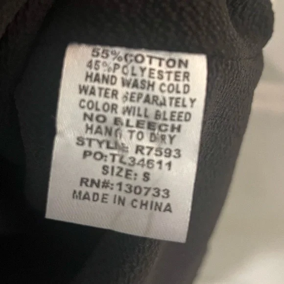 Umgee Size Small Black Ruffle Sleeve Cold Shoulder Knee Length Shift Dress Sz S - Picture 9 of 12